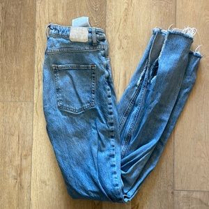 Zara Split Seam Jeans